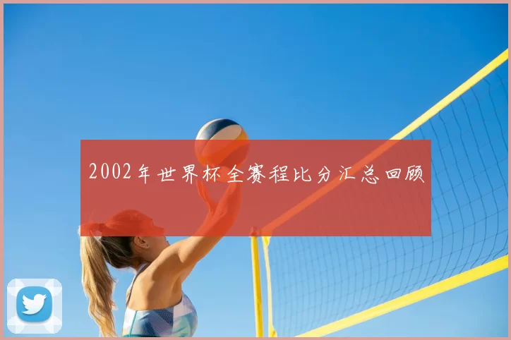 2002年世界杯全赛程比分汇总回顾