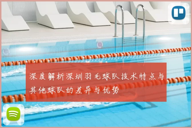 深度解析深圳羽毛球队技术特点与其他球队的差异与优势