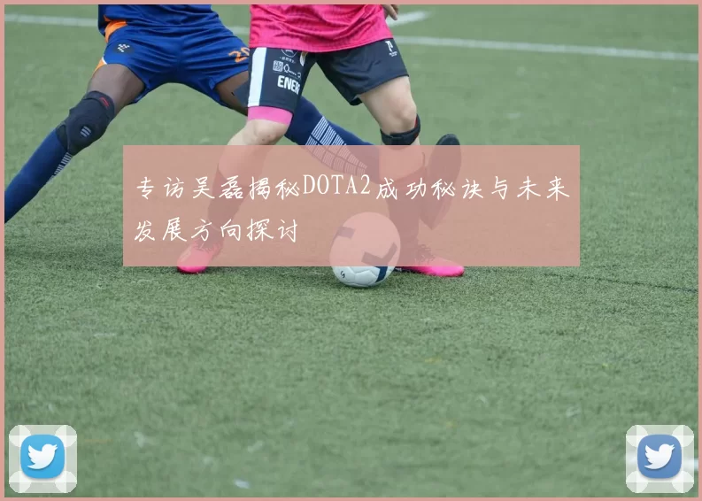 专访吴磊揭秘DOTA2成功秘诀与未来发展方向探讨